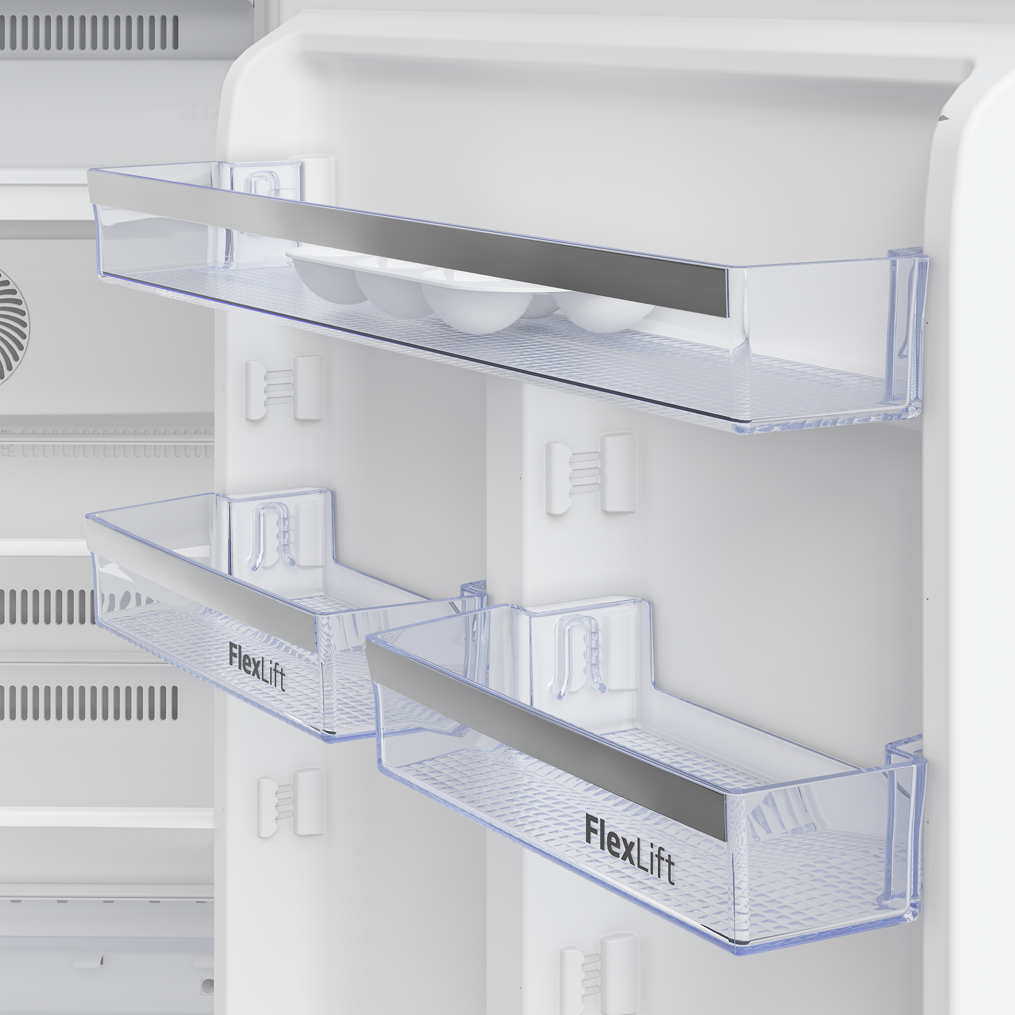 Beko 250 Liter Double Door Refrigerator (RDNE270DSE) model RDNE270DSE front view - GharOne Nepal view 6